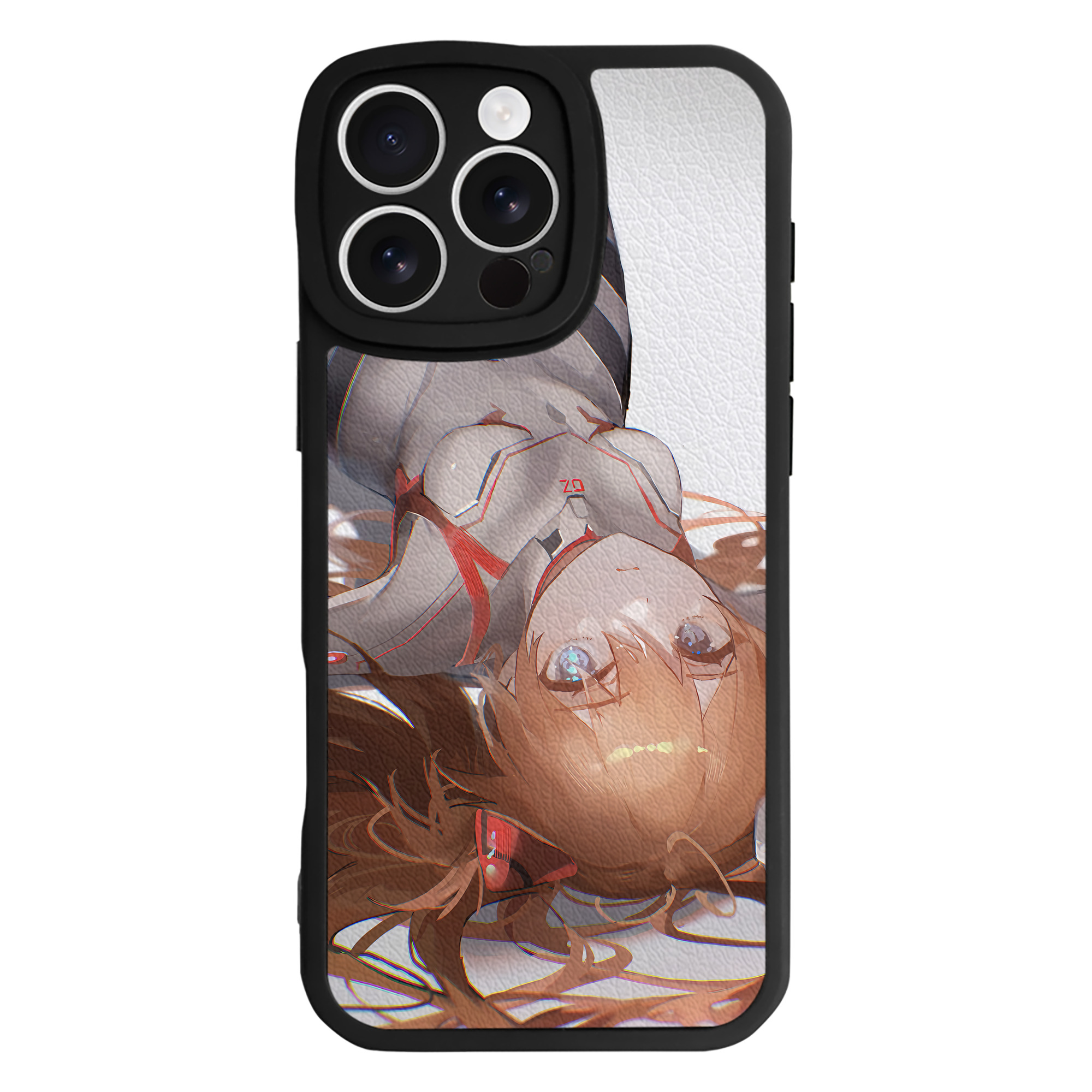 （画像用） EVA 新世紀エヴァンゲリオン 【iPhone 16シリーズ対応】シリコンスマホケース（レザー調） 材質：シリコン